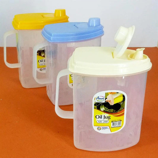 Oil Jug Plastic (1 Litre)