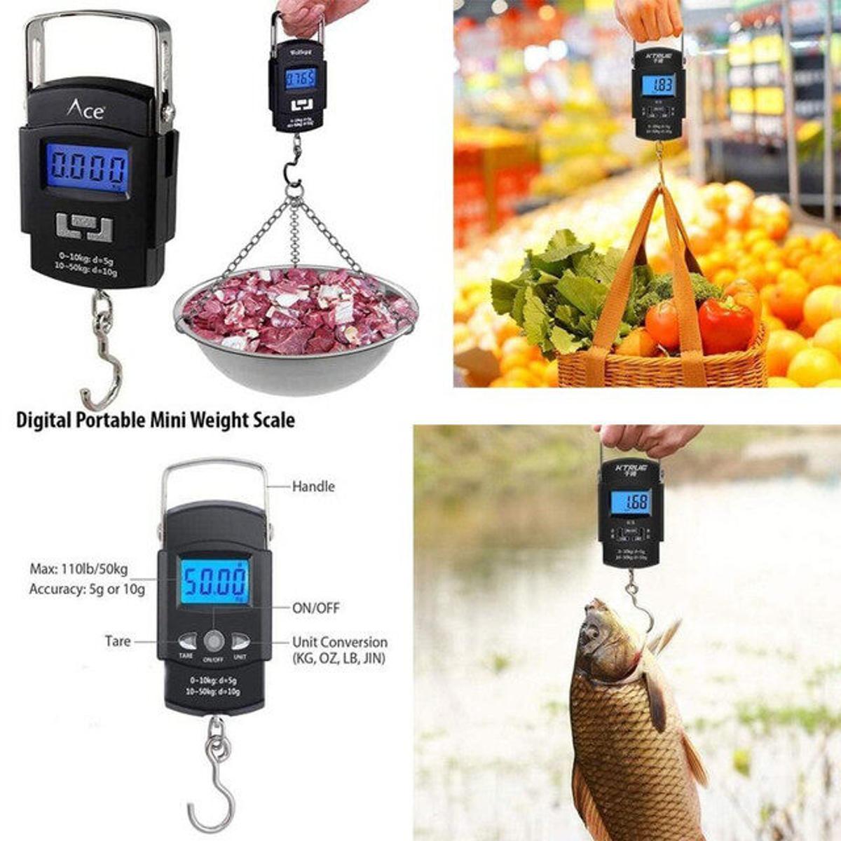 Imported Portable Electronic Digital Weight Scale Hook