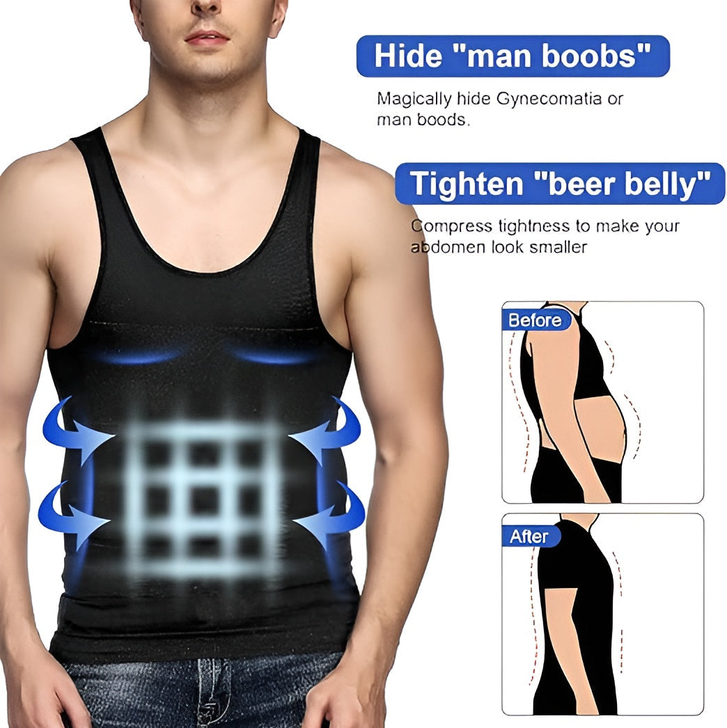Tummy Control Body Shaper for Men & Women