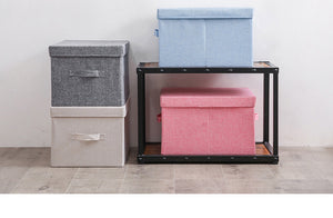 Fabric Storage Box - (HIGH QUALITY)