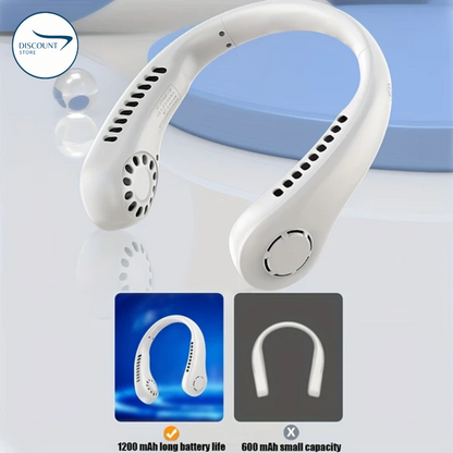 Portable Bladeless Hanging Neck Fan - (IMPORTED)