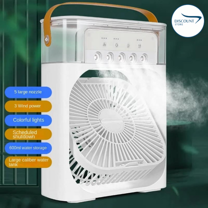 3 in 1 Portable Mist Spray Air Cooler & Conditioner