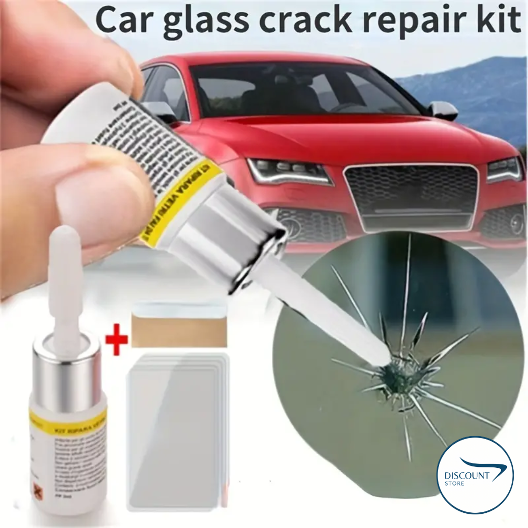 Cracked Glass Nano Fluid Repair Kit - (BUY 1 GET 1 FREE)