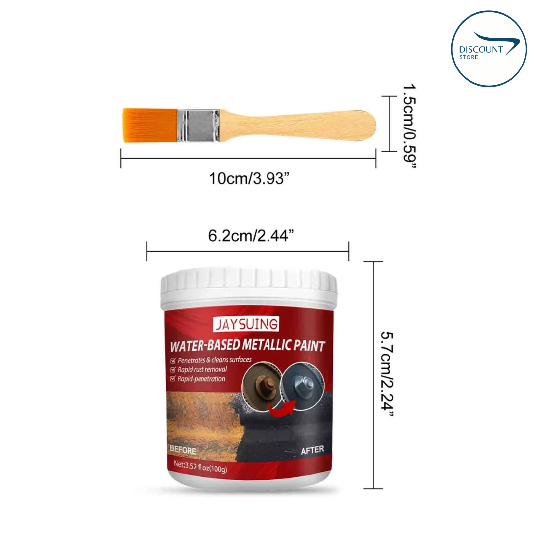 Water Metallic Rust Remover Paint - (IMPORTED)