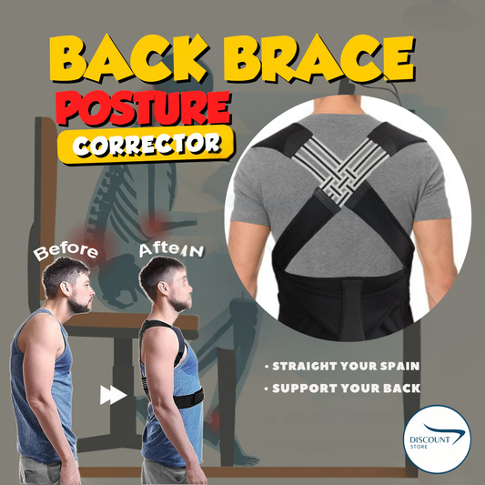 Adjustable Back Shoulder Posture Corrector - (IMPORTED)