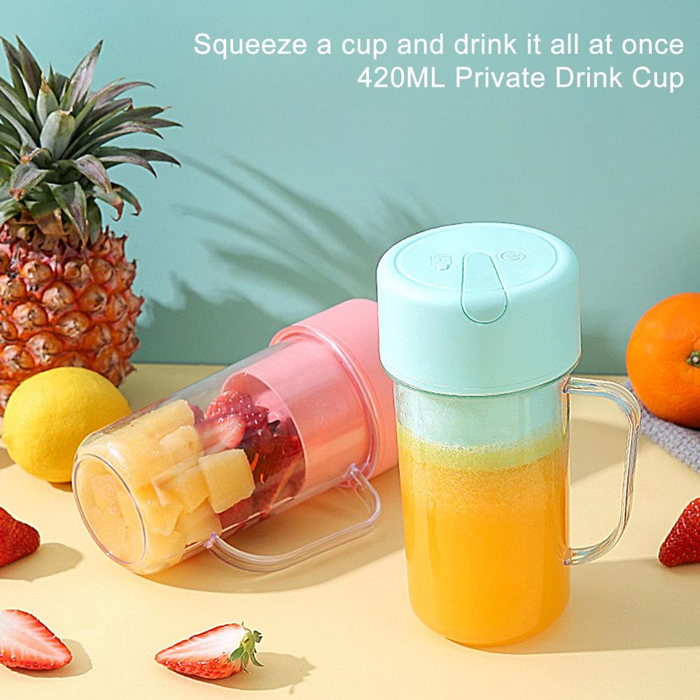 Portable Juicer Cup Blender Straw Juicer