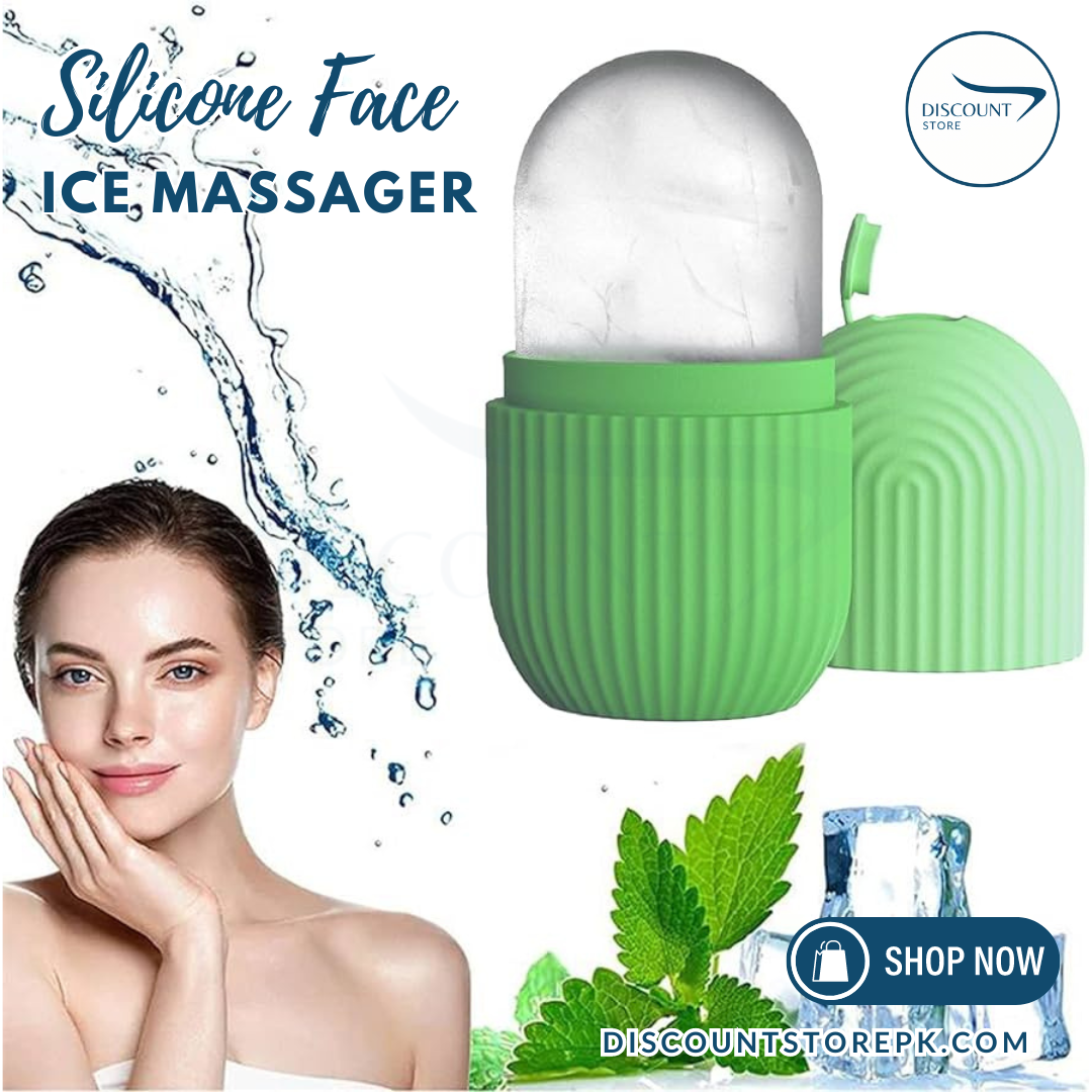 Silicone Facial Massage Ice Roller - (IMPORTED)