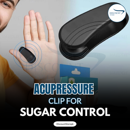 Acupressure Magnetic Sugar Control Clip - (IMPORTED)