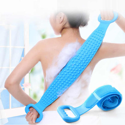 Silicone Body Bath Brush Scrubber Belt