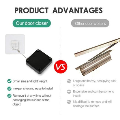 SALE - Punch-Free Automatic Door Closer | BUY 1 GET 1 FREE